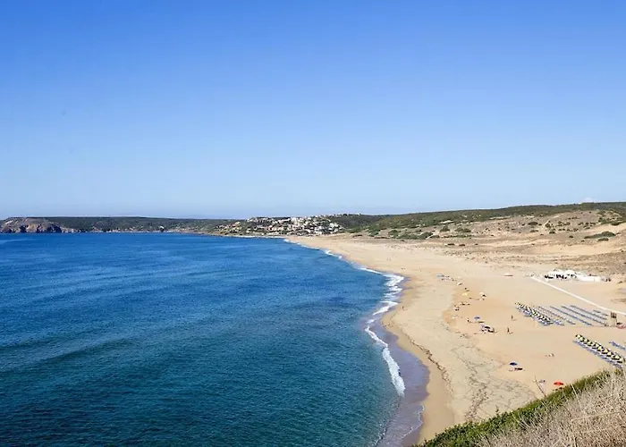 Costa Verde, With A Terrace Overlooking The Sea And Close To The Pristine Dunes アパート トッレ・デイ・コルサリ