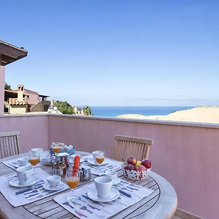 Costa Verde, With A Terrace Overlooking The Sea And Close To The Pristine Dunes * 托雷戴科尔萨里