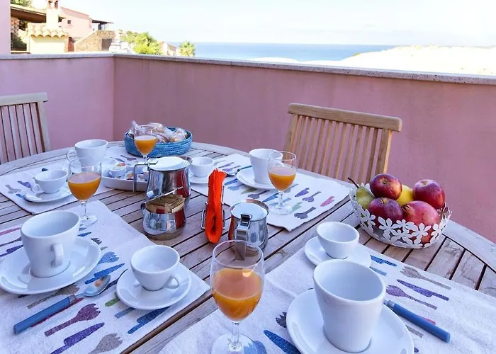 Costa Verde, With A Terrace Overlooking The Sea And Close To The Pristine Dunes * 托雷戴科尔萨里